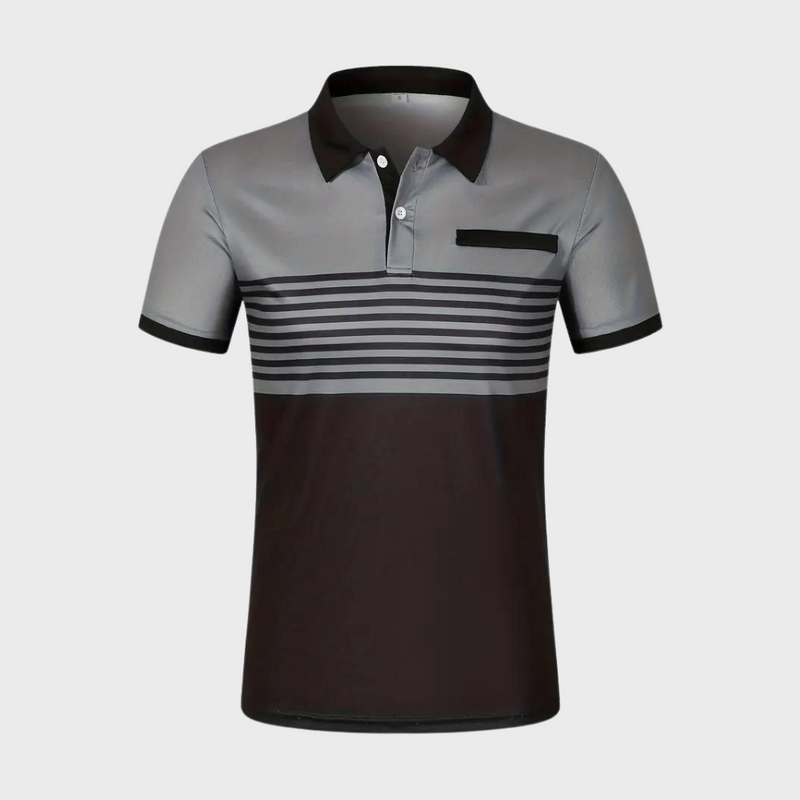 Otha - Gestreiftes Herren Poloshirt