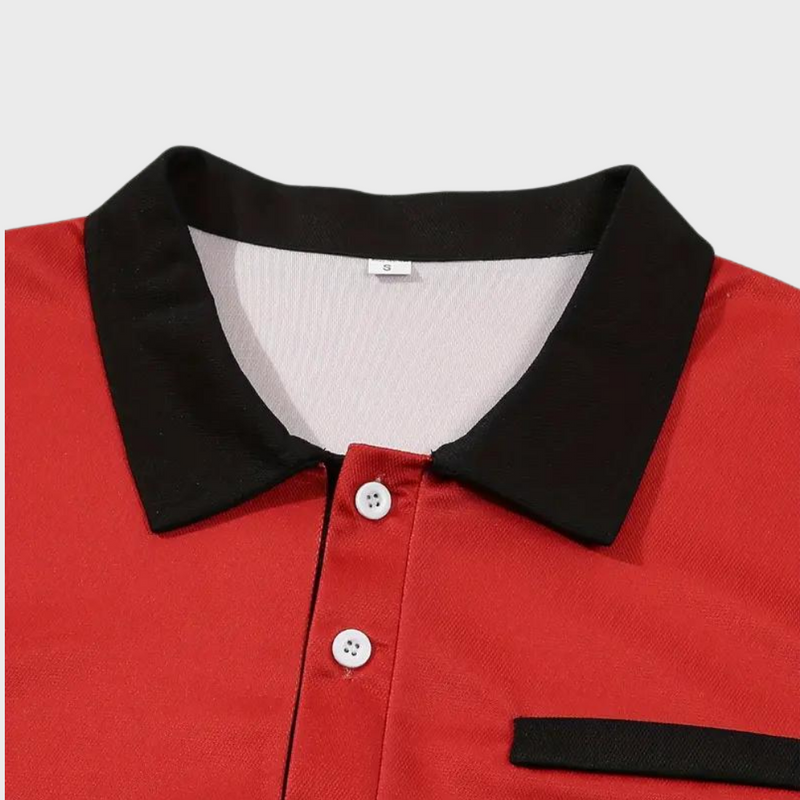 Otha - Gestreiftes Herren Poloshirt