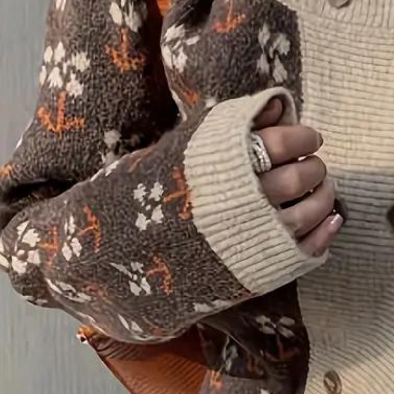 Gemütliche und elegante Strickjacke für Damen