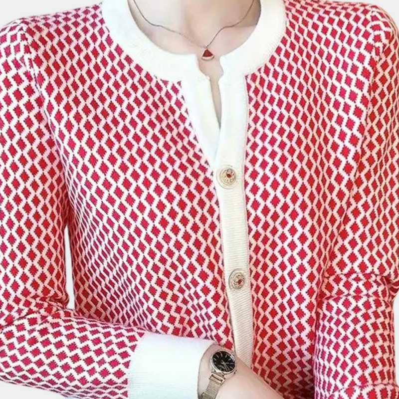 Elegante, weiche Strickjacke für Frauen