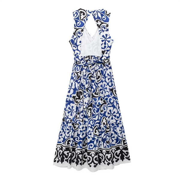 Kuscheliges - Offener Rücken - Druck - Sommer - Boho für dich