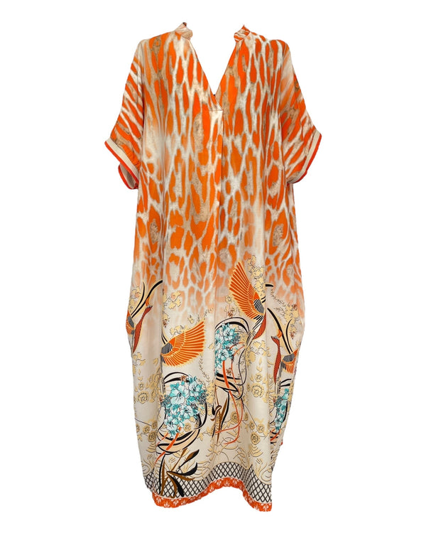 Elegantes Asia Orange Shirt für Kinder