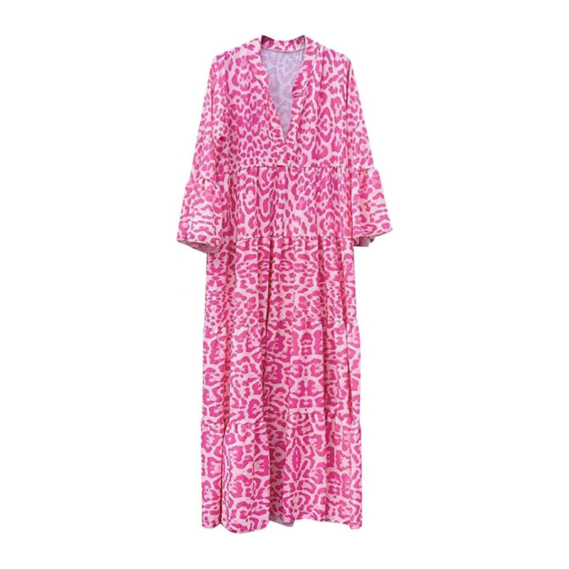 Elegante und bequeme lange Kleid für jeden Anlass