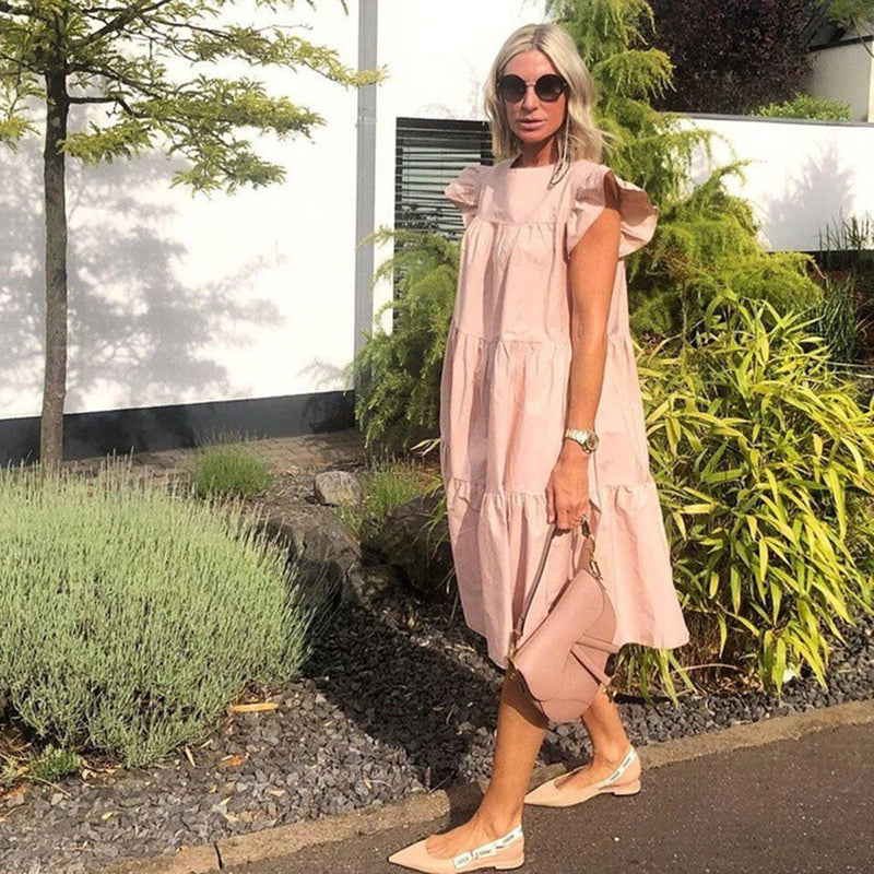 Elegantes Midi-Kleid für jeden Anlass im Sommer