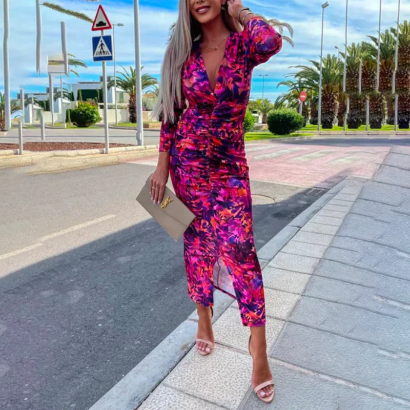 Elegante Sommerkleid für stilvolle Tage im Freien