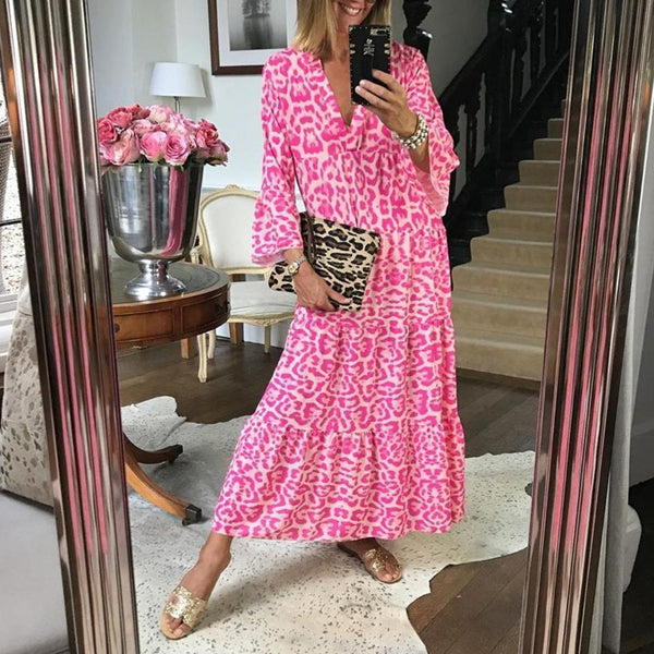 Elegante und bequeme lange Kleid für jeden Anlass