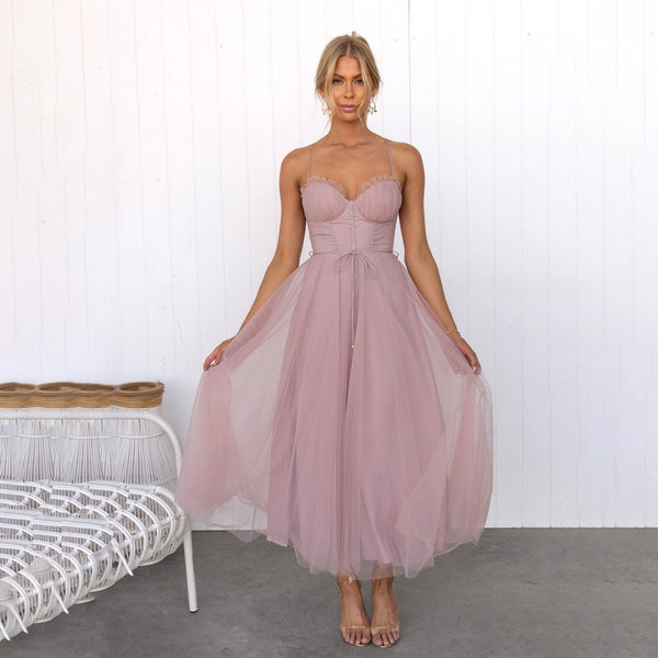 Elegantes Midi Kleid für Damen - Stilvolle und zeitlose Kleidung