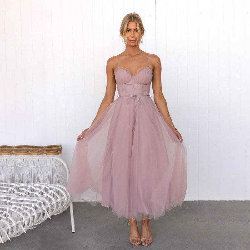 Elegantes Midi Kleid für Damen - Stilvolle und zeitlose Kleidung