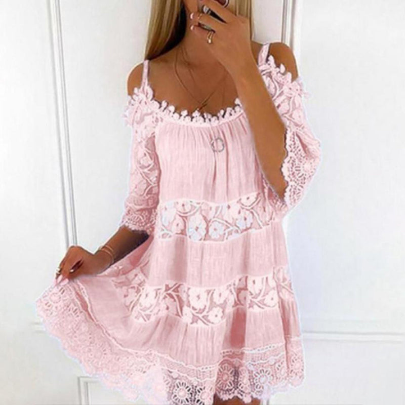 Elegantes Kleid mit Kalt-Schulter-Design für jeden Anlass