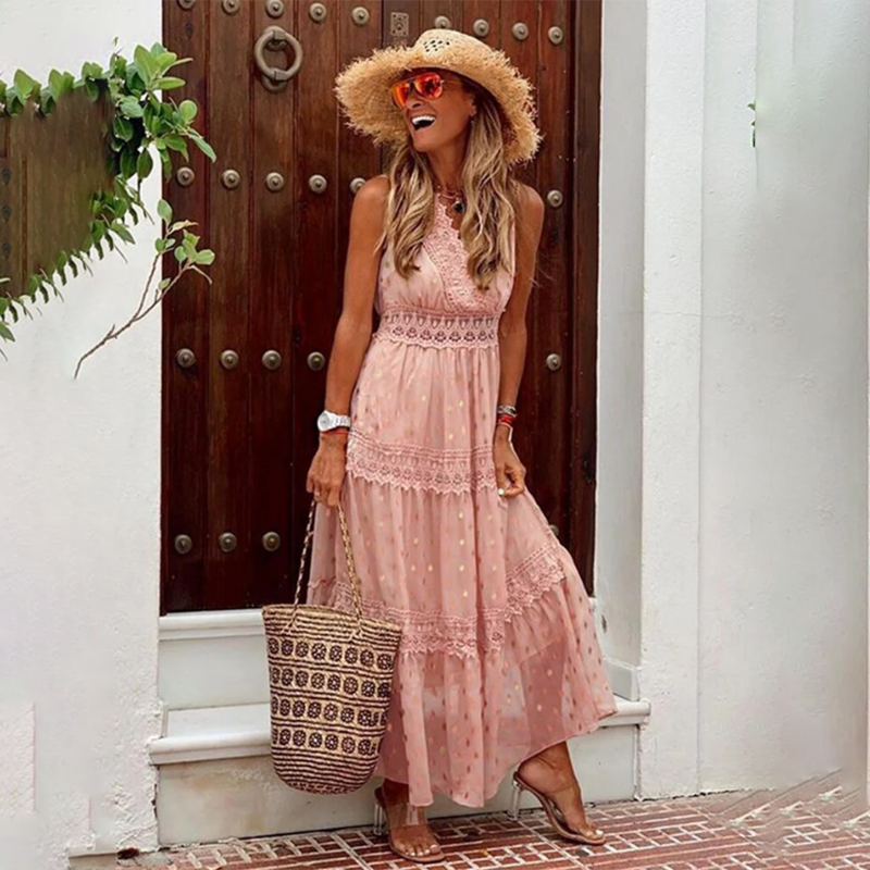 Elegantes Boho Kleid für stilvolle Sommermomente