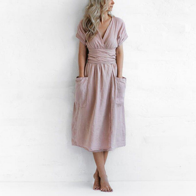Elegante A-Linien Sommerkleid für alle Anlässe