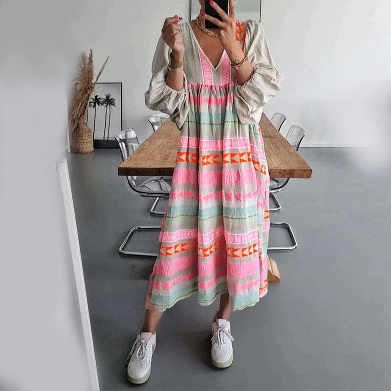 Elegantes Sommerkleid für jeden Anlass und Komfort