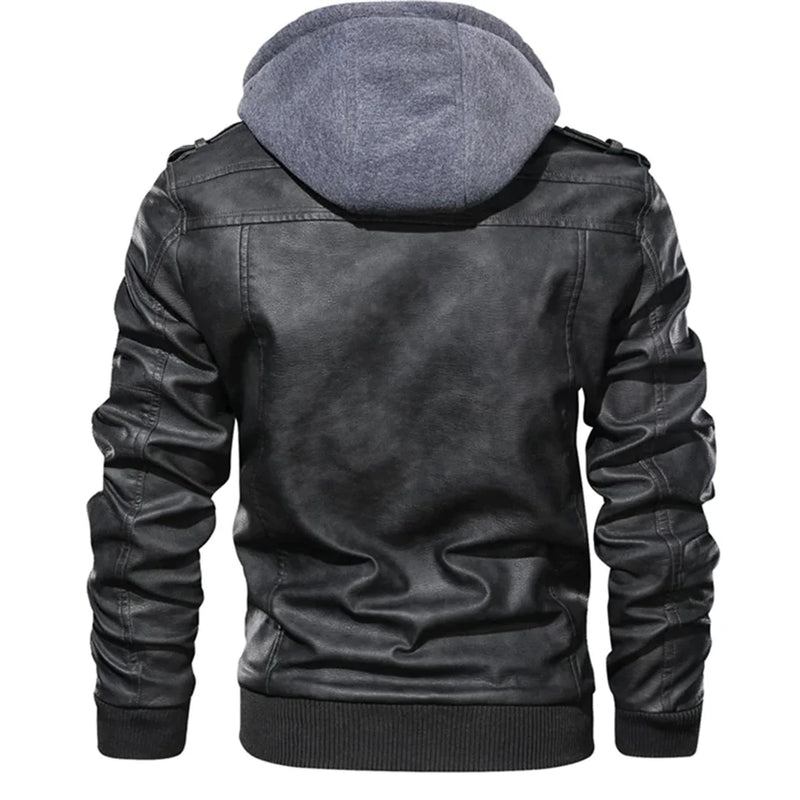 Elegante und warme Winterjacke