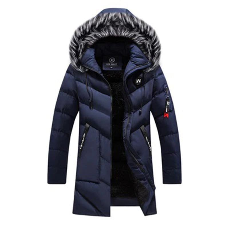 Stylische und warme Winterjacke