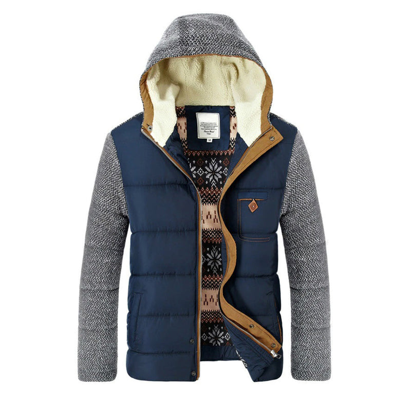 Elegante und warme Winterjacke