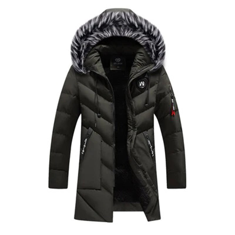 Stylische und warme Winterjacke