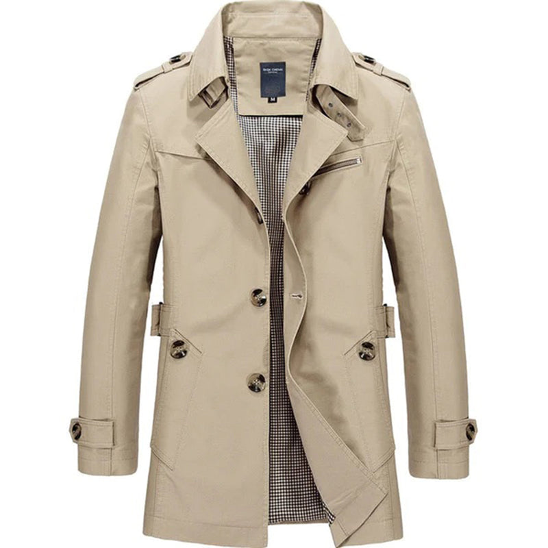 Elegante und warme Winterjacke
