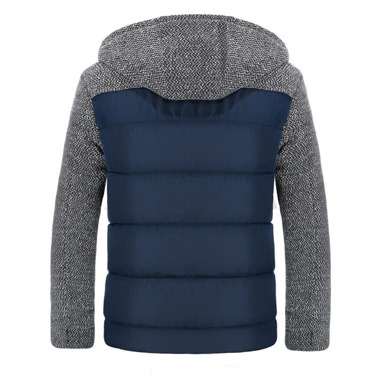 Elegante und warme Winterjacke