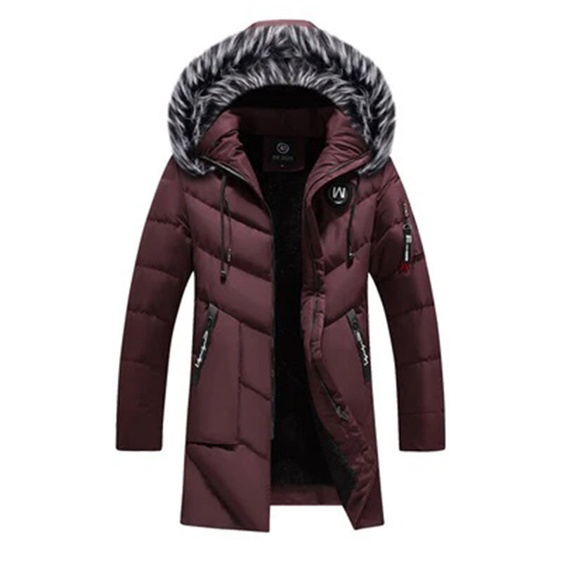 Stylische und warme Winterjacke