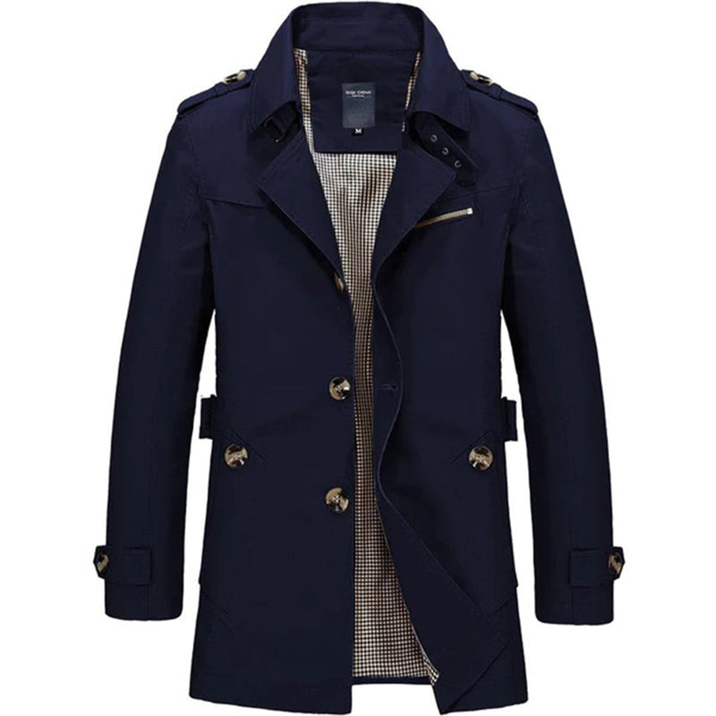 Elegante und warme Winterjacke