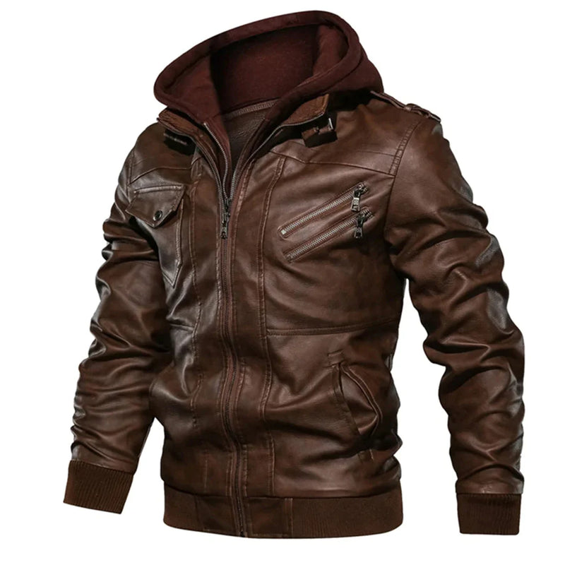 Elegante und warme Winterjacke