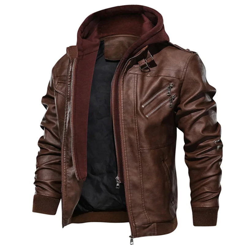 Elegante und warme Winterjacke