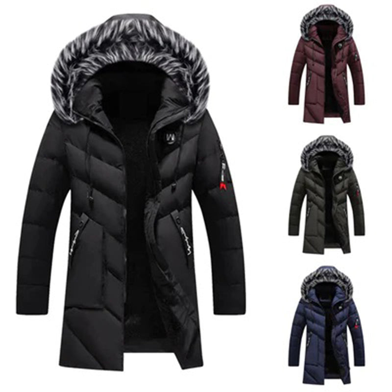 Stylische und warme Winterjacke