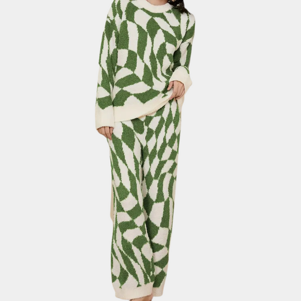 Gisela - Modernes Winter-Pyjama-Set für Damen