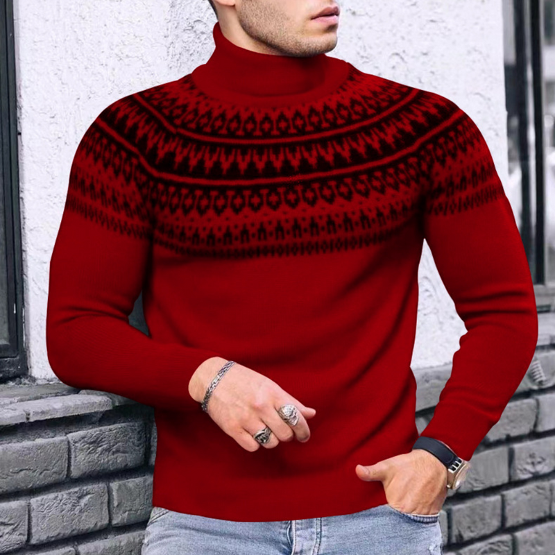 Warmes Herrenpullover für stilvolle Anlässe