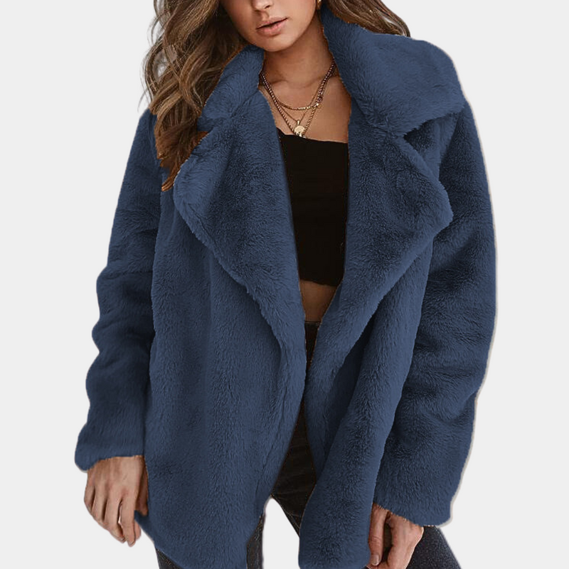Eleganter und warmer Wintermantel für Damen