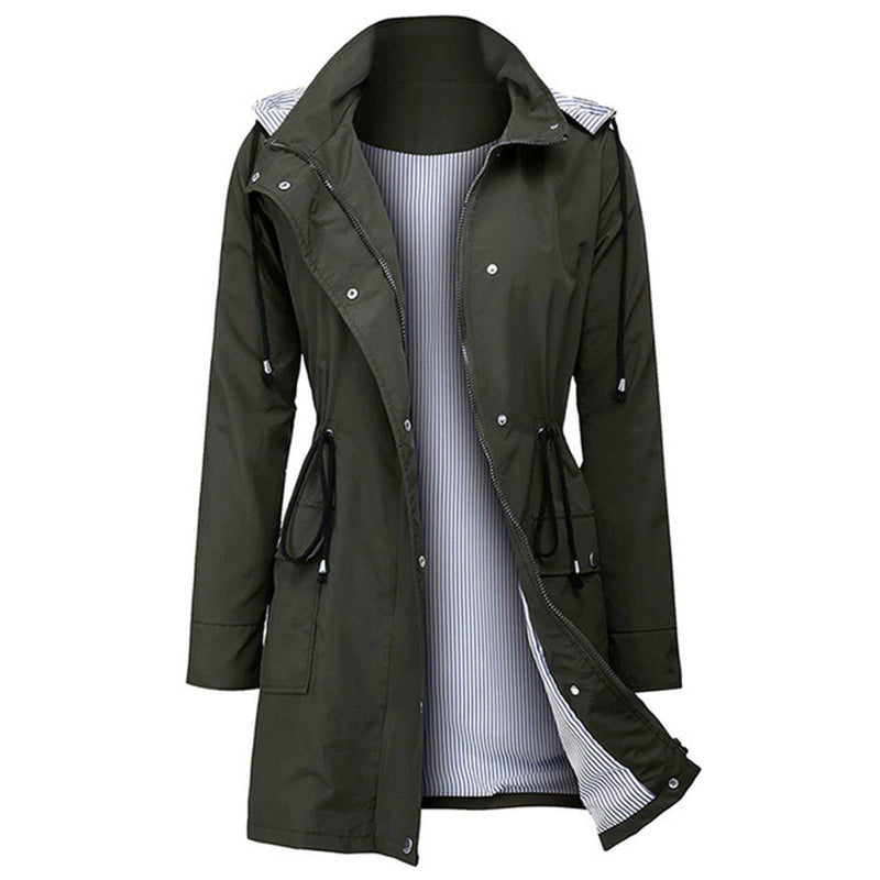 Elegante und winddichte Damenjacke