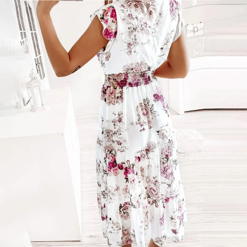Elegante Midi Kleid für besondere Anlässe und Komfort