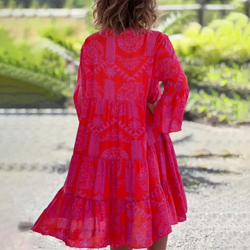 Bequemes und elegantes Midi-Kleid für den Sommer