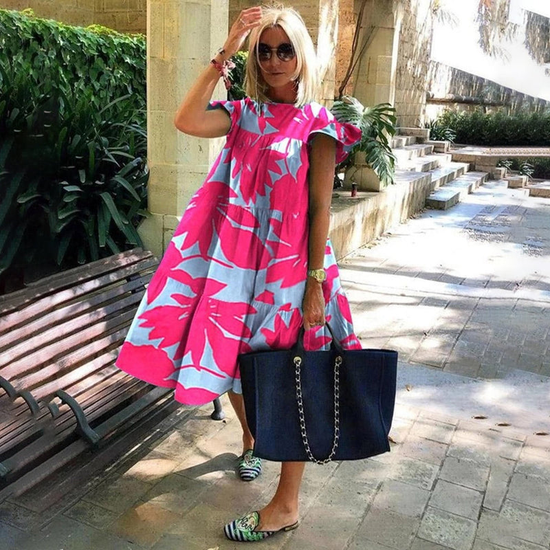 Elegantes Midi-Kleid für jeden Anlass im Sommer