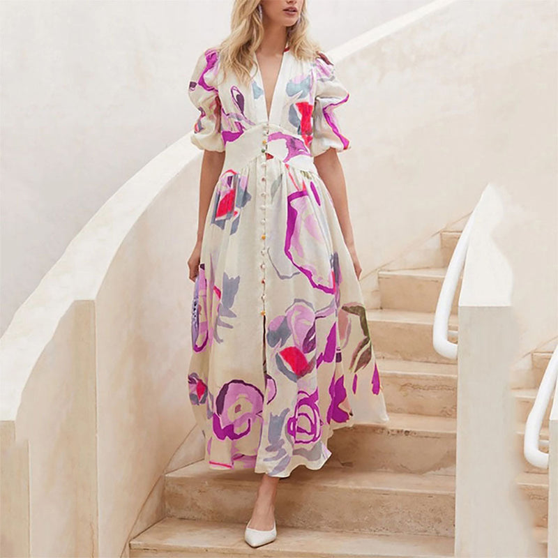 Elegantes und bequemes Sommerkleid für stilvolle Auftritte
