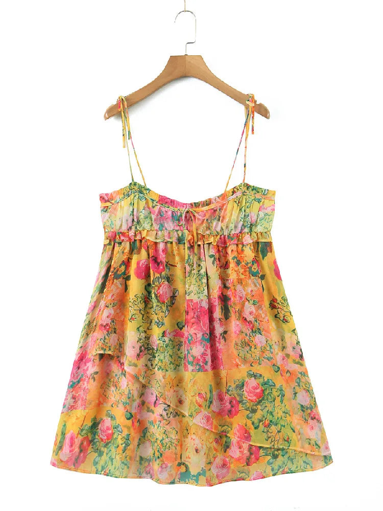 Elegantes, rückenfreies Boho-Kleid für den Sommer