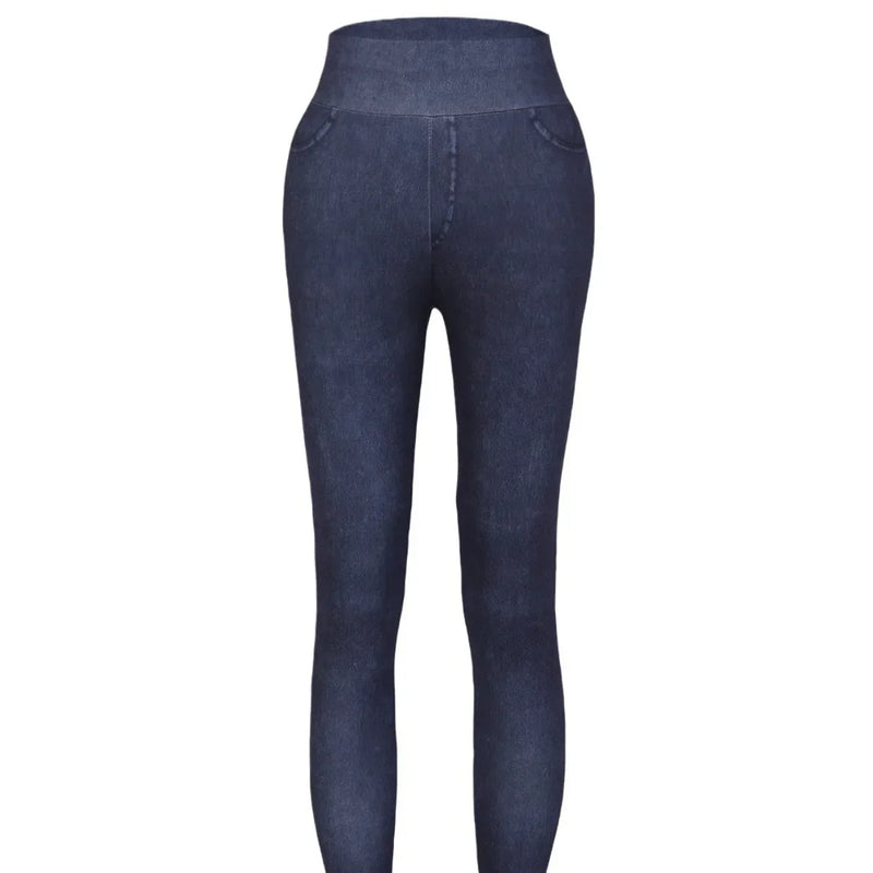 Modische Damen-Jeggings mit hoher Taille