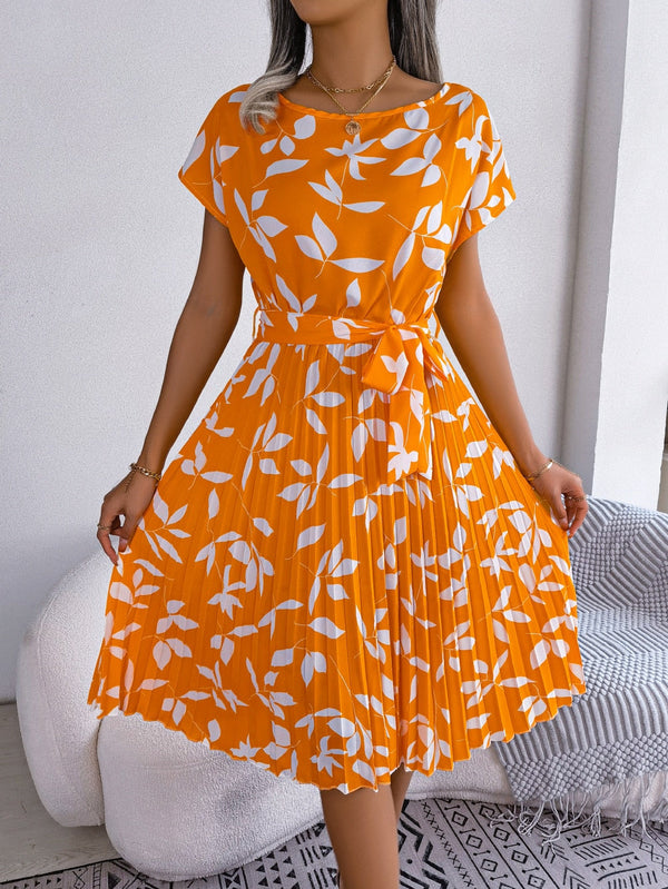 Elegantes - Lässiges Plisseekleid für dich
