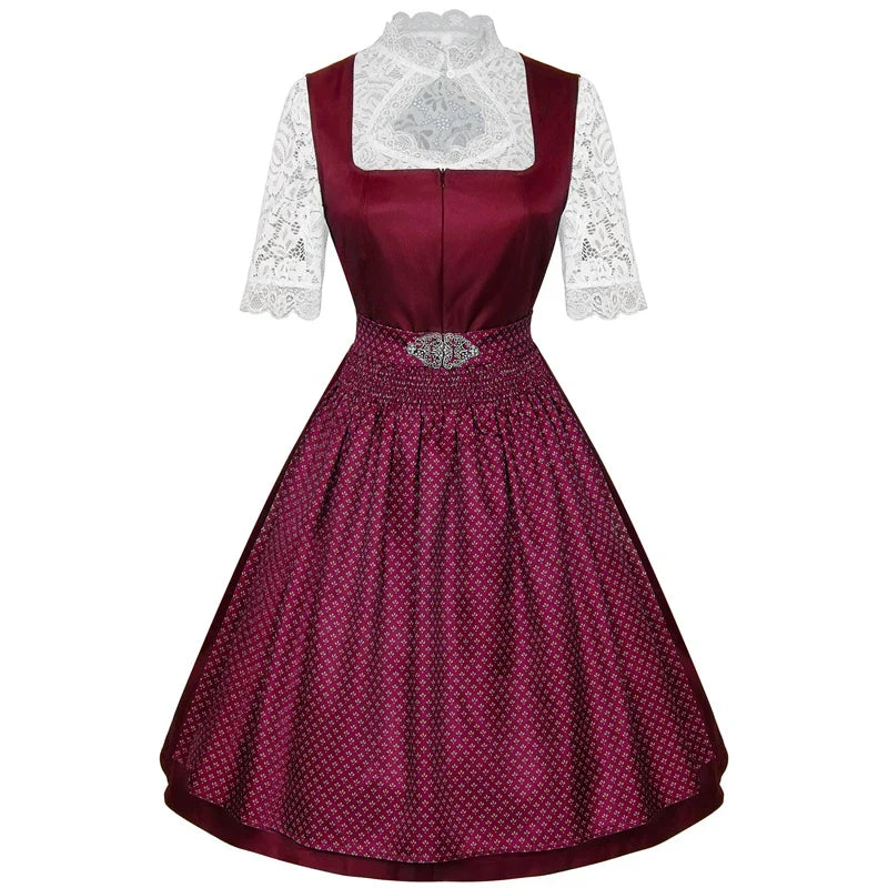Bayerisches Dirndl Kleid für Damen | Traditionell Vintage