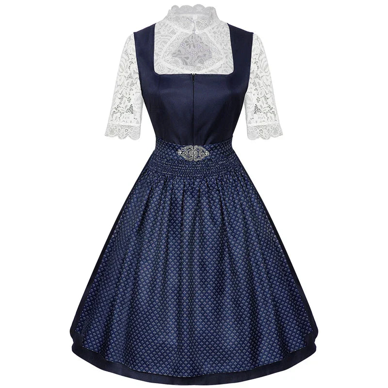 Bayerisches Dirndl Kleid für Damen | Traditionell Vintage