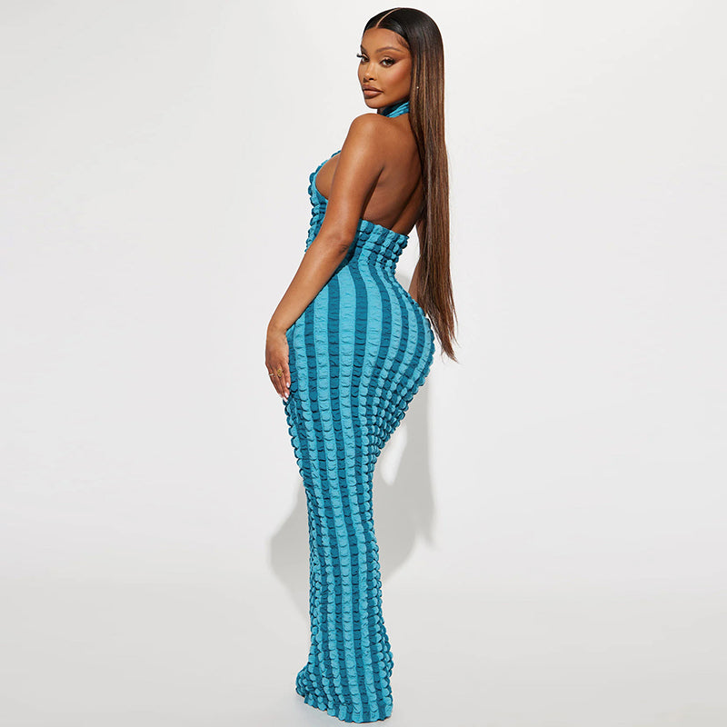 Bequemes - Langärmliges Hochkragenkleid für Damen für dich