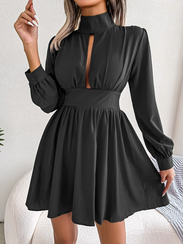 Elegantes Heidi -A-Linie Mini Kleid für besondere Anlässe