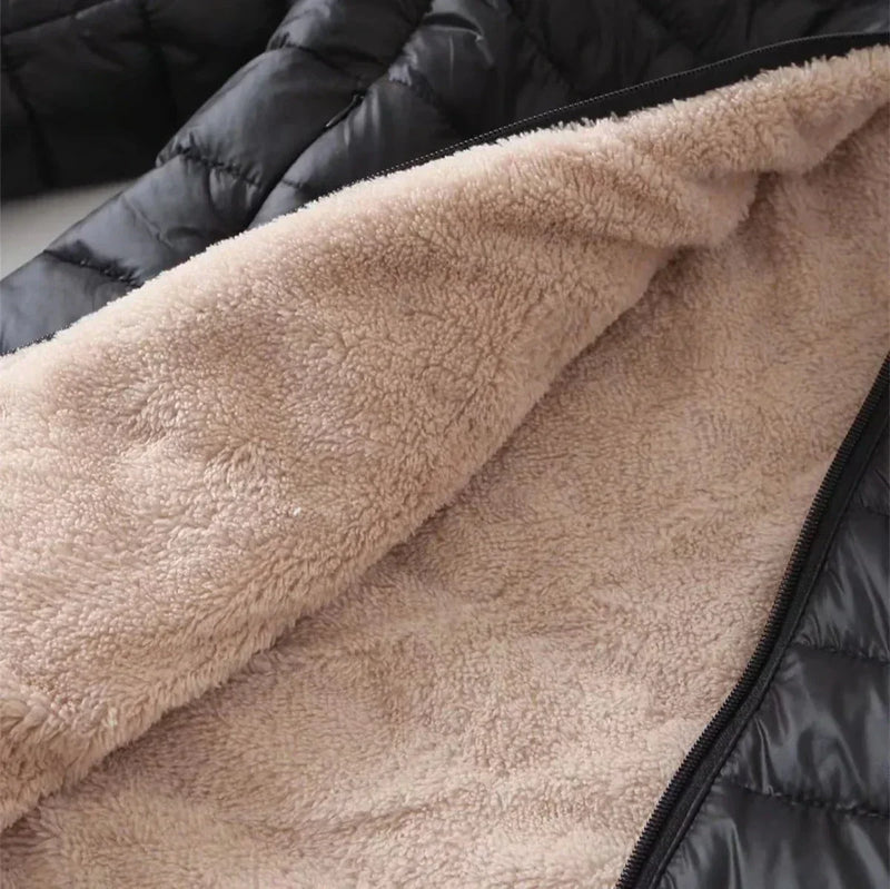 Warme und stilvolle Pufferjacke