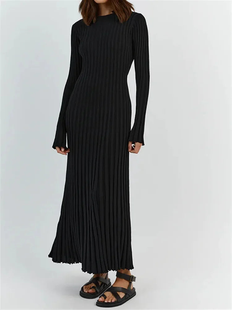 Elegantes Weiches Maxikleid Für Jeden Anlass
