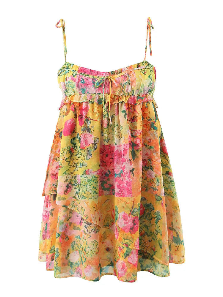 Elegantes, rückenfreies Boho-Kleid für den Sommer