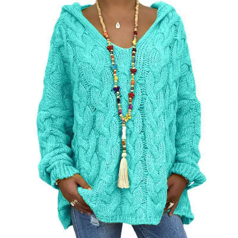 Milana - Stilvoller V-Ausschnitt Kapuzenpullover für einen lässigen Look