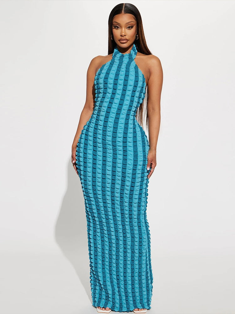 Bequemes - Langärmliges Hochkragenkleid für Damen für dich