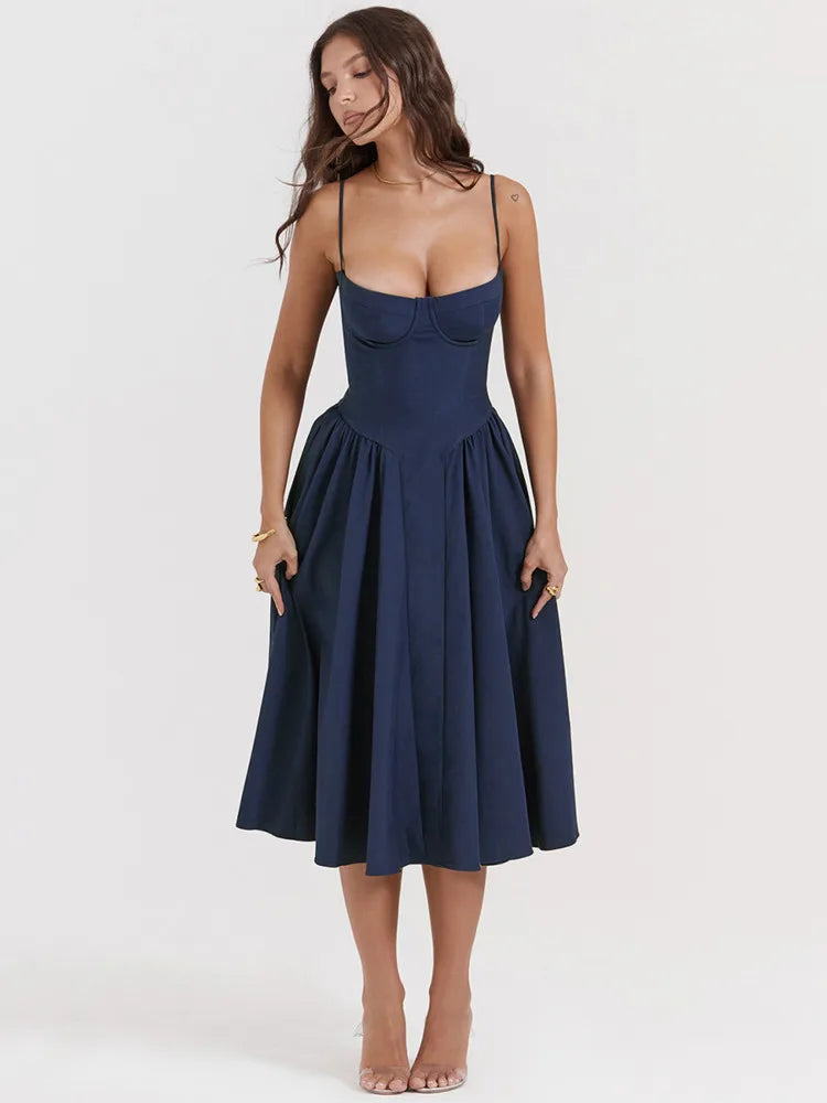 Leichtes | Kleid mit vollem Rock für dich