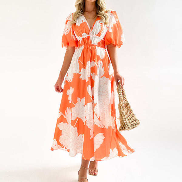 Sommer Midi-Kleid