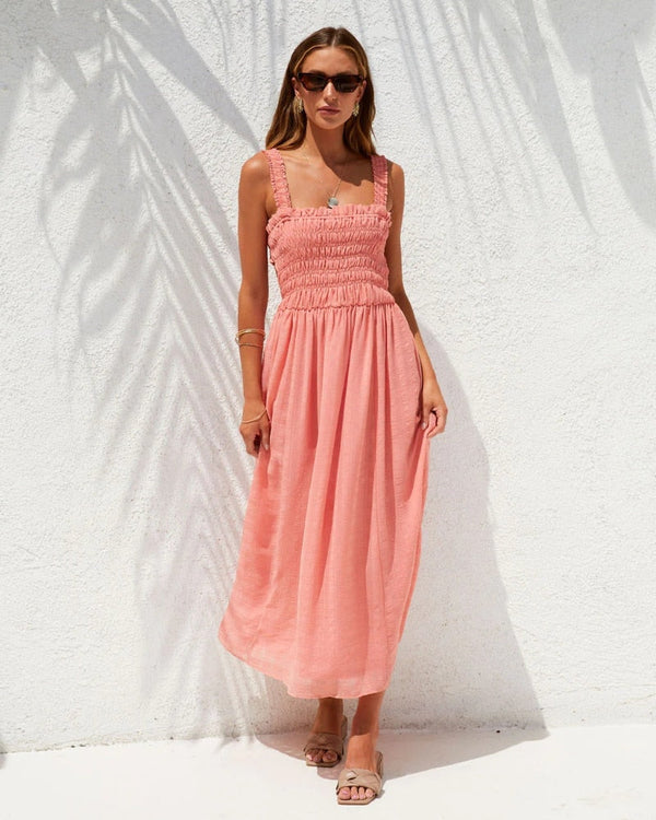 Elegantes Rosa Maxikleid für besondere Anlässe